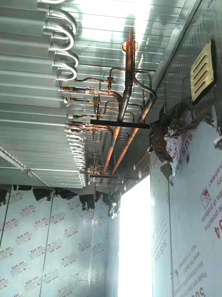 遵義播州區(qū)馬家灣低溫排管冷凍庫360立方米