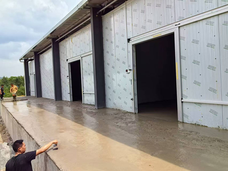 遵義紅花崗區(qū)蝦子鎮(zhèn)青山村1160立方米冷庫